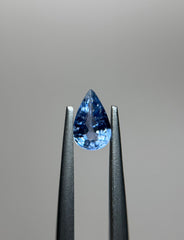 0.70ct Natural Pastel Blue Pear Sapphire - September Birthstone