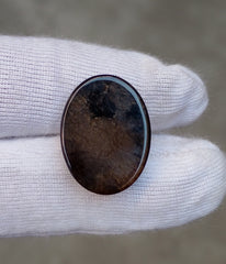 Кабошон из агата 16,3 карата - Сулеймани Акик - 19 х 20 мм