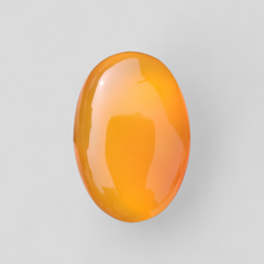 45ct Natural Carnelian Gemstone- Yellow Aqeeq - 22x33mm