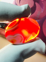 34ct Agate Cabochon - Sulaimani Aqeeq - 31 x 22mm