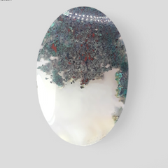 72 карата — натуральный моховой агат из Индонезии — 50 x 33 x 5 мм