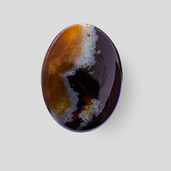 16ct Agate Cabochon - Sulaimani Aqeeq - 20 x 25mm