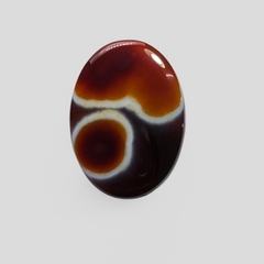 41ct Agate Cabochon - Sulaimani Aqeeq - 30 x 22mm