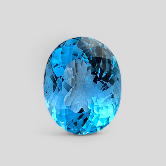 Fancy Cut Blue Topaz Gemstone - 15.5ct