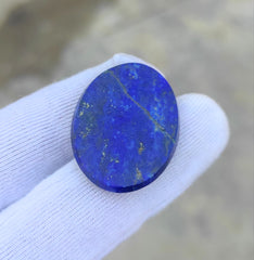 24.3ct Lapis Lazuli - Lajward - Premium Quality Lapis Lazuli Cabochon - 21 x 28 x 4mm