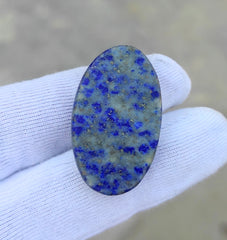 39ct Lapis Lazuli - Lajward - Premium Quality Lapis Lazuli Cabochon - 19 x 32 x 8mm