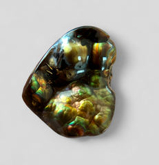 Элегантная резьба по редкому мексиканскому огненному агату с иглами из сегенита