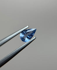 0.70ct Natural Pastel Blue Pear Sapphire - September Birthstone