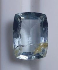 Натуральный аквамарин 2 карата синего тона — Мартовский камень — 10x7x4 мм