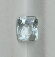 Натуральный аквамарин 1,75 карата зеленого оттенка — мартовский камень — 9x8x6 мм