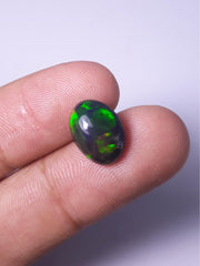 3.70ct Opal for Sale - Black Fire Opal - Welo Opal - October Birthstone - 13.1x10x6.3mm