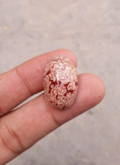28ct Jasper - Blood Jasper Cabochon - Red Jasper -24.4x15.8mm
