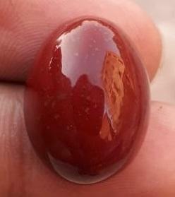 26ct Jasper - Blood Jasper Cabochon - Red Jasper -21x16mm
