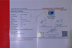 0.69ct Certified Ceylon Sapphire for Sale - Natural Blue Sapphire - September Birthstone