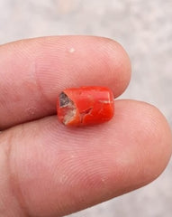 2.3ct Coral Stone - Moonga Stone - Marjan Stone - Pagadam Stone - 10x7mm