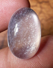 14,2 карата Dur e Najaf — Жемчужина Наджафа Кабошон — Камень апреля — Горный хрусталь Кварц — 21 x 14 мм