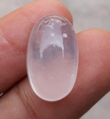 21,4 карата-Dur e Najaf - Жемчужина Наджафа Кабошон - Камень апреля - Горный хрусталь Кварц - 21x13 мм