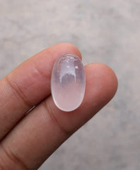 21,4 карата-Dur e Najaf - Жемчужина Наджафа Кабошон - Камень апреля - Горный хрусталь Кварц - 21x13 мм