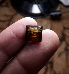 Эпидот 5,7 карата - Кристалл Эпидота - Эпидот - Забарьяд - 10x9,5 мм