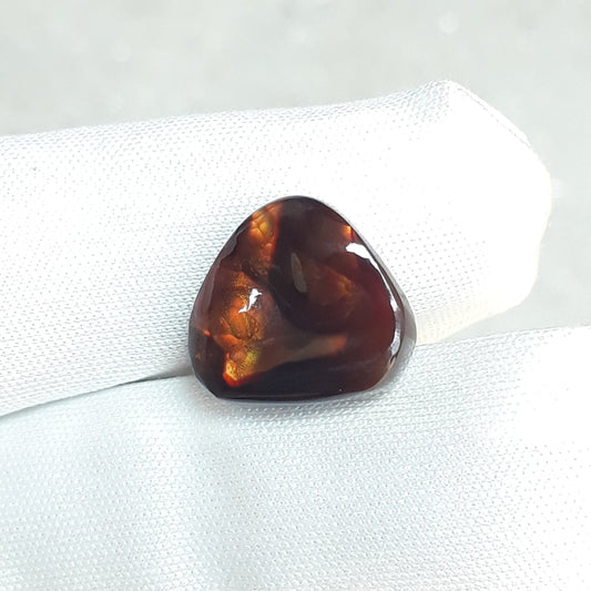 Натуральный огненный агат, мексиканский огненный агат