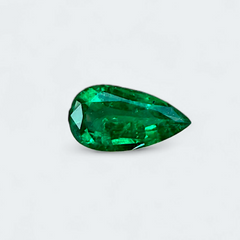 0.88ct - Natural Emerald - Budh Ratna - Zamurd - Pachu Stone, Markat Mani Stone - 9.5x5.2x4.1mm