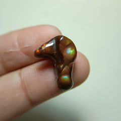 Редкая резьба по огненному агату - Agate De Feugo