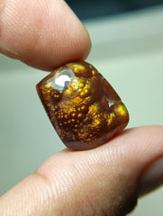 Драгоценный камень огненный агат (пузырчатый) — Agate De Feugo