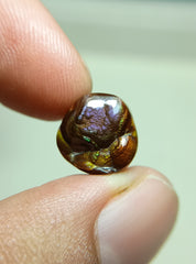 Текстура радужного огненного агата с баддлами (радужная) - Agate De Feugo