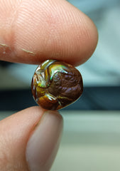 Текстура радужного огненного агата с баддлами (радужная) - Agate De Feugo