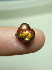 Резьба по мексиканскому огненному агату