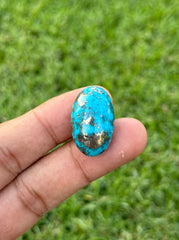 34ct Natural Turquoise - Feroza Stone