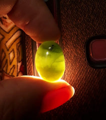 20.7ct Jade, Nephrite Jade Cabochon, Jade Green, Good Quality Jade Stones - 17.2x13x9mm