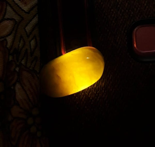 33.6ct Jade, Nephrite Jade Cabochon, Jade Green, Good Quality Jade Stones - 24.7x13x10mm