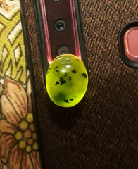 Нефрит 20,6 карата, нефритовый нефритовый кабошон, зеленый нефрит, нефритовые камни хорошего качества - 16x13,8x10 мм