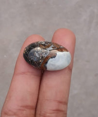 Яшма 22,9 карата — Малигано Кабошон Джаспера — Джаспер Малигано — 26x16 мм