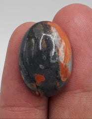 17.7ct Jasper - Maligano Jasper Cabochon - Jasper Maligano- 22x15mm
