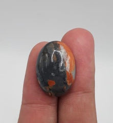 17.7ct Jasper - Maligano Jasper Cabochon - Jasper Maligano- 22x15mm