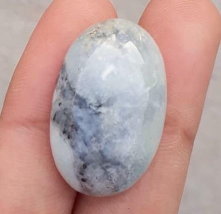 Яшма 30 карат - Малигано Кабошон Джаспер - Яшма Малигано - 28x18 мм