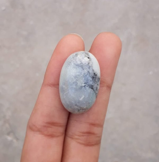 Яшма 30 карат - Малигано Кабошон Джаспер - Яшма Малигано - 28x18 мм