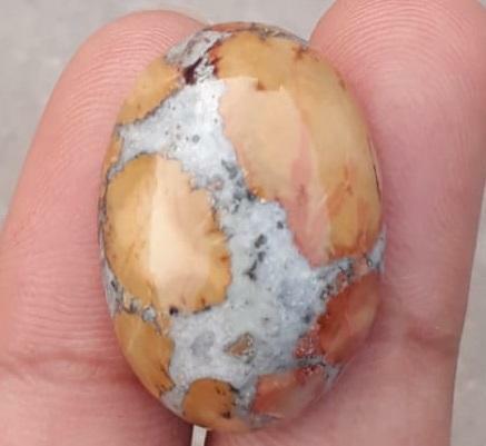 Яшма 32,1 карата — Малигано Джаспер Кабошон — Джаспер Малигано — 26x19 мм