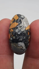 Яшма 32,6 карата — Малигано Джаспер Кабошон — Джаспер Малигано — 27x14 мм