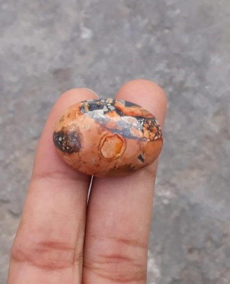 Яшма 32,8 карата — Малигано Джаспер Кабошон — Джаспер Малигано — 27x19,5 мм