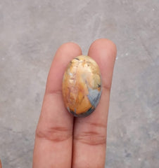 34.8ct Jasper - Maligano Jasper Cabochon - Jasper Maligano- 29x19mm