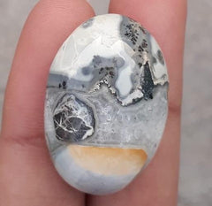 46.3ct Jasper - Maligano Jasper Cabochon - Jasper Maligano- 30x21mm