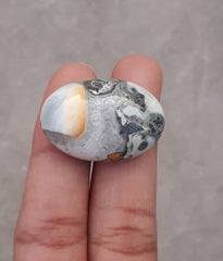 46.3ct Jasper - Maligano Jasper Cabochon - Jasper Maligano- 30x21mm