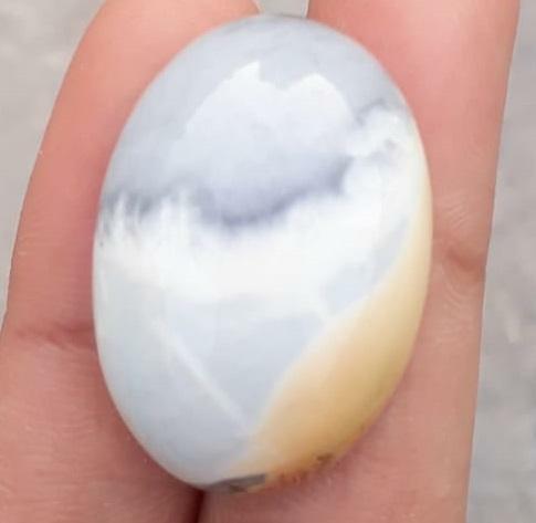 Яшма 47 карат - Малигано Кабошон Джаспера - Джаспер Малигано - 30x21 мм