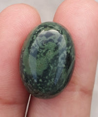 12.7ct Jasper - Kambaba Jasper Cabochon - Alligator Jasper - 13x18mm