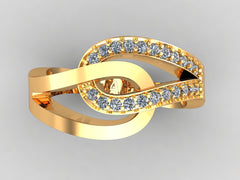 Love Knot Diamond Ring