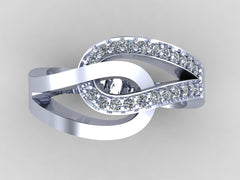 Love Knot Diamond Ring