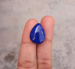 14ct Lapis Lazuli - Lajward - Premium Quality Lapis Lazuli Cabochon - 19x14mm